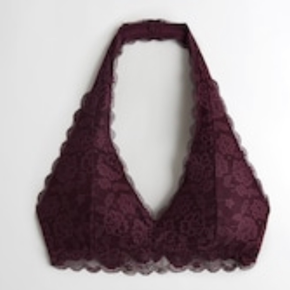 Gilly Hicks Lace Halter Bralette nwot